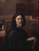 Nicolas Poussin Self-Portrait by Nicolas Poussin oil painting reproduction